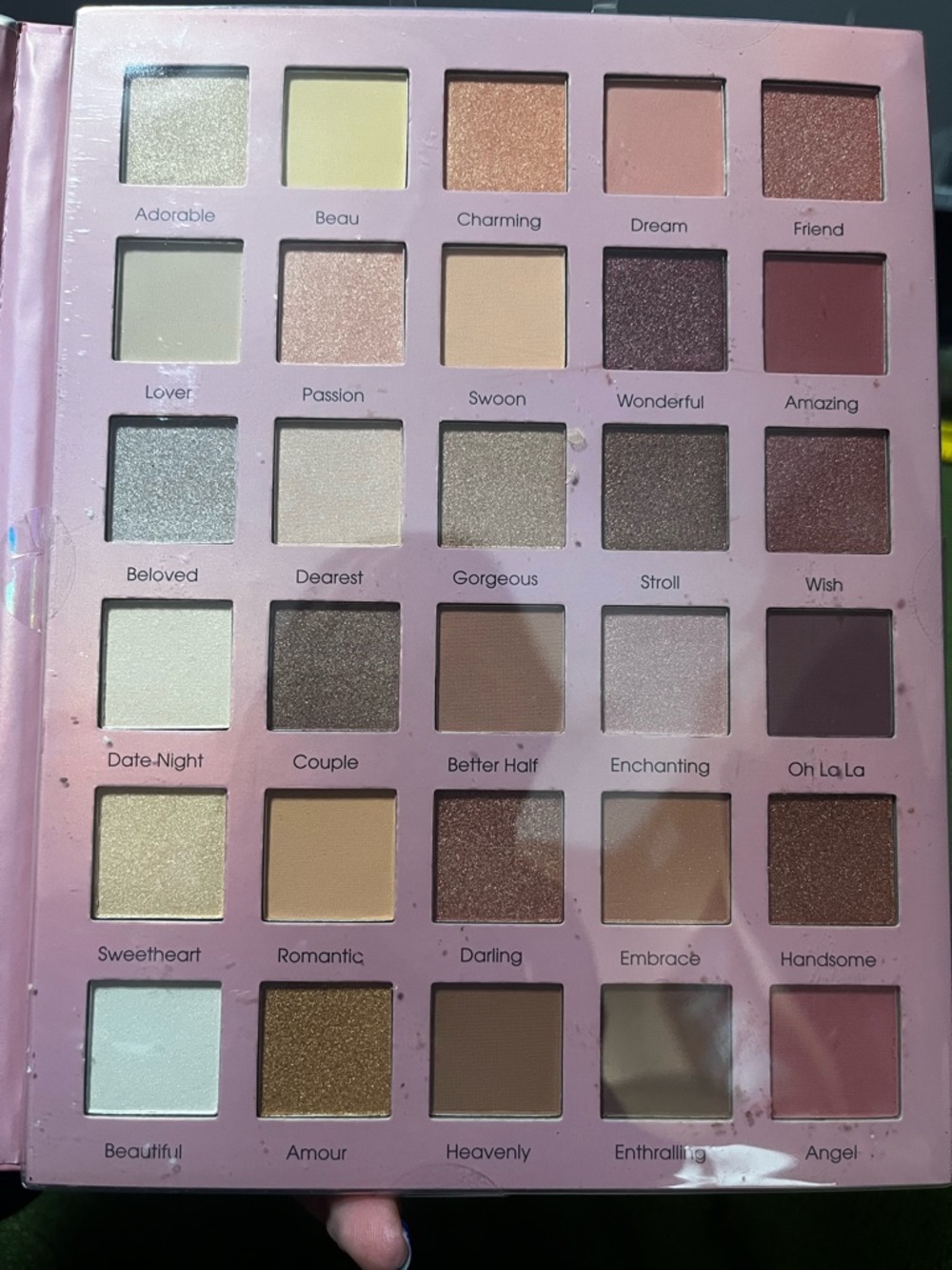 Neutral Pink & Brown Eyeshadow Palette - Women Makeup